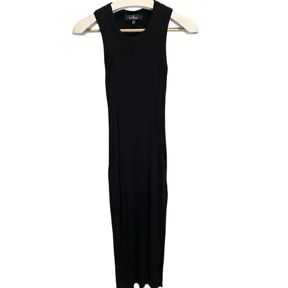 Lulus Black Sleeveless Dress with pockets, Women’s XS - Picture 2 of 4